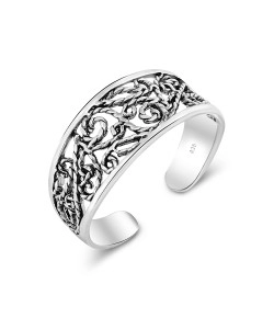 Toe Ring with Leafy Design TR-05